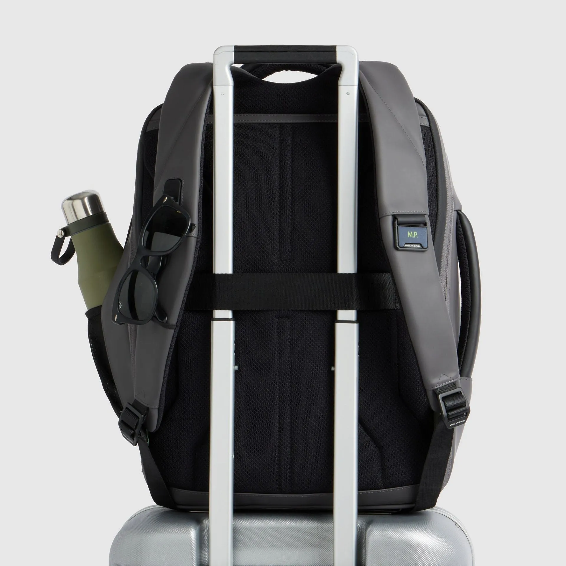 Дорожный рюкзак для ноутбука 15,6" с системой расширения Piquadro CA7152W146/VE, зелёныйphoto2