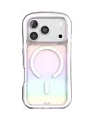 Чехол защитный VLP Bubble Case с MagSafe для iPhone 18 Pro, перламутр