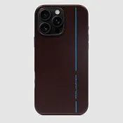 Кожаный чехол для iPhone 16 Pro Max с MagSafe Piquadro AC6960B2/MO, коричневый