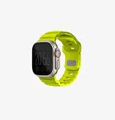 Ремешок UNIQ Alton для Apple Watch 49/46/45/44 мм, зеленый (Lime Green)