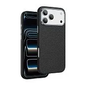 Чехол защитный KEEPHONE KEVLAR CAISER для iPhone 17 Pro Max / iPhone 18 Pro Max, черный