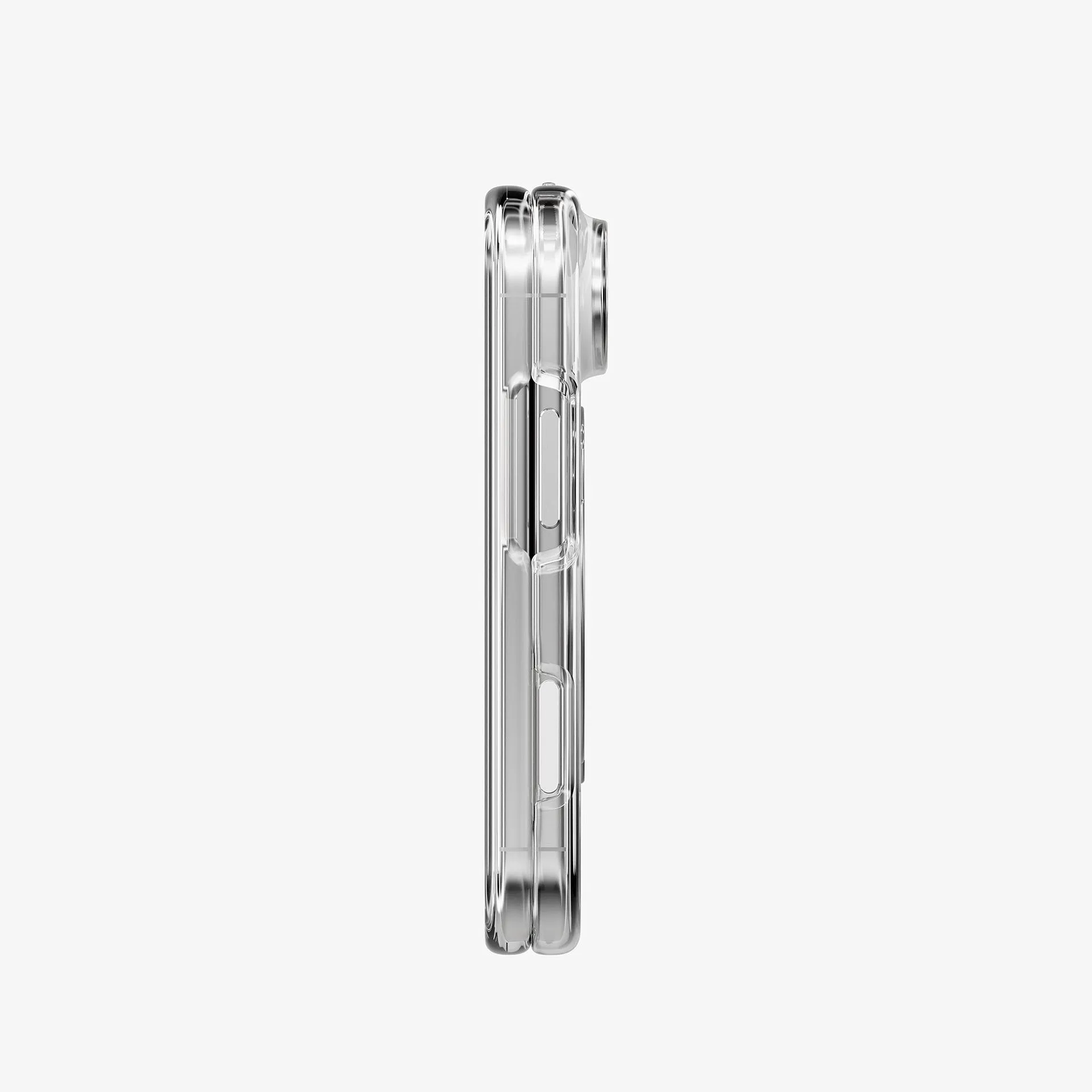 Чехол UNIQ Velix Q-Fold 360 Kickstand для iPhone Duo, прозрачный (clear)photo3