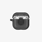 Чехол UNIQ Glase Pro для AirPods 4 / AirPods 5, серый (smoke)