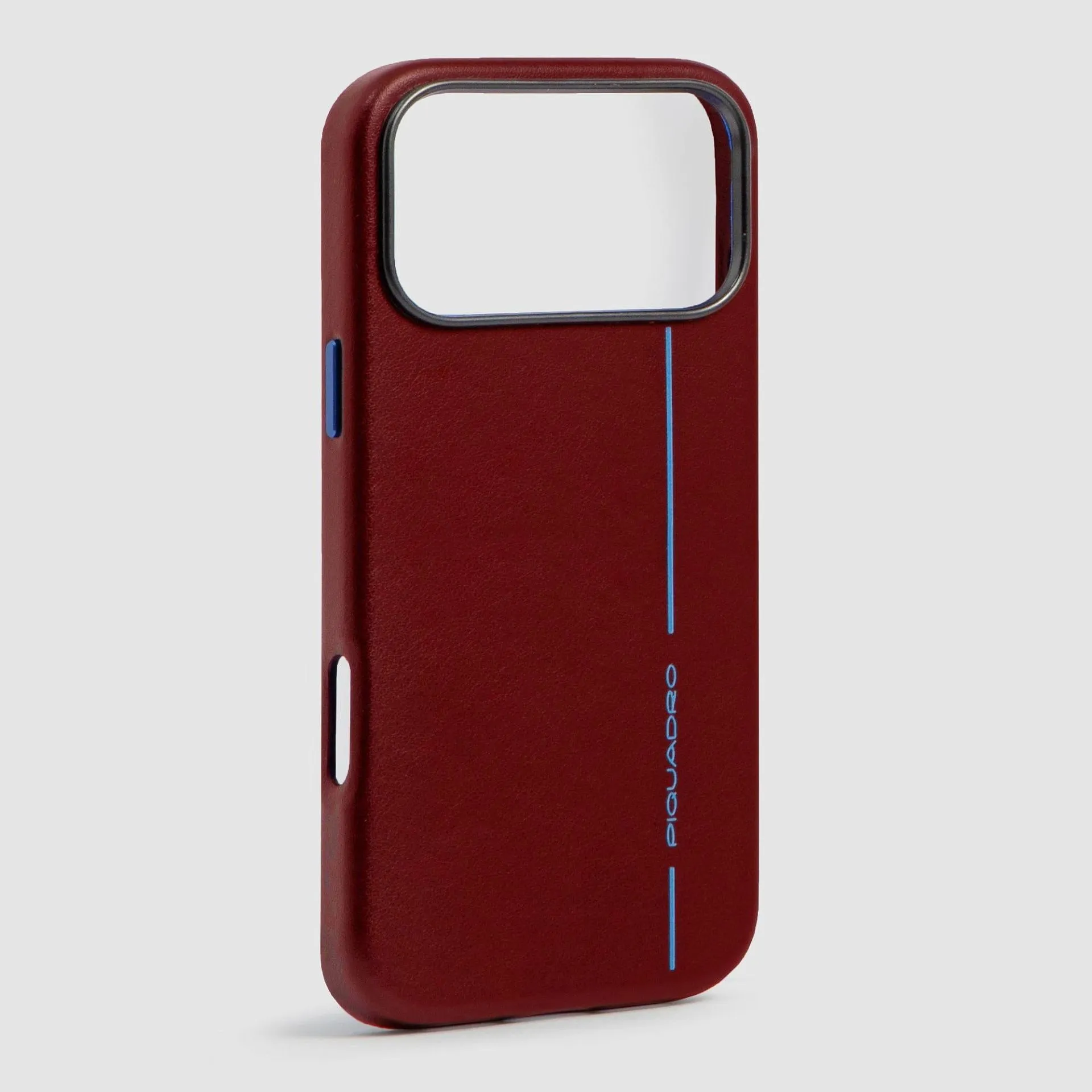 Кожаный чехол MagSafe для iPhone 17 Pro Max 6,9" Piquadro AC7105B2/R, красныйphoto1