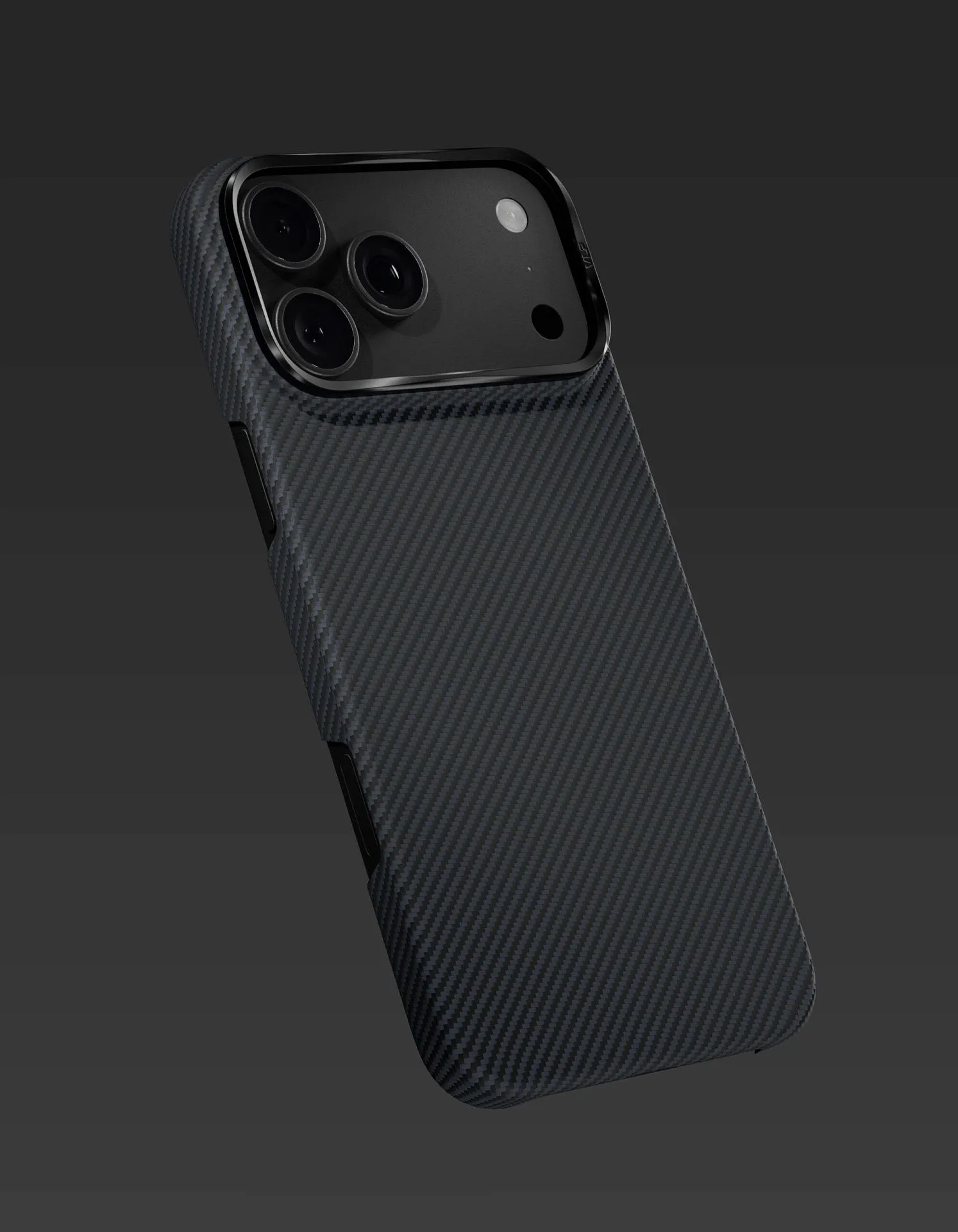 Чехол защитный VLP Kevlar Case с MagSafe для iPhone 18 Pro, синийphoto1