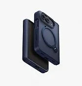 Чехол UNIQ Veren X для iPhone Duo, синий (blue frost)