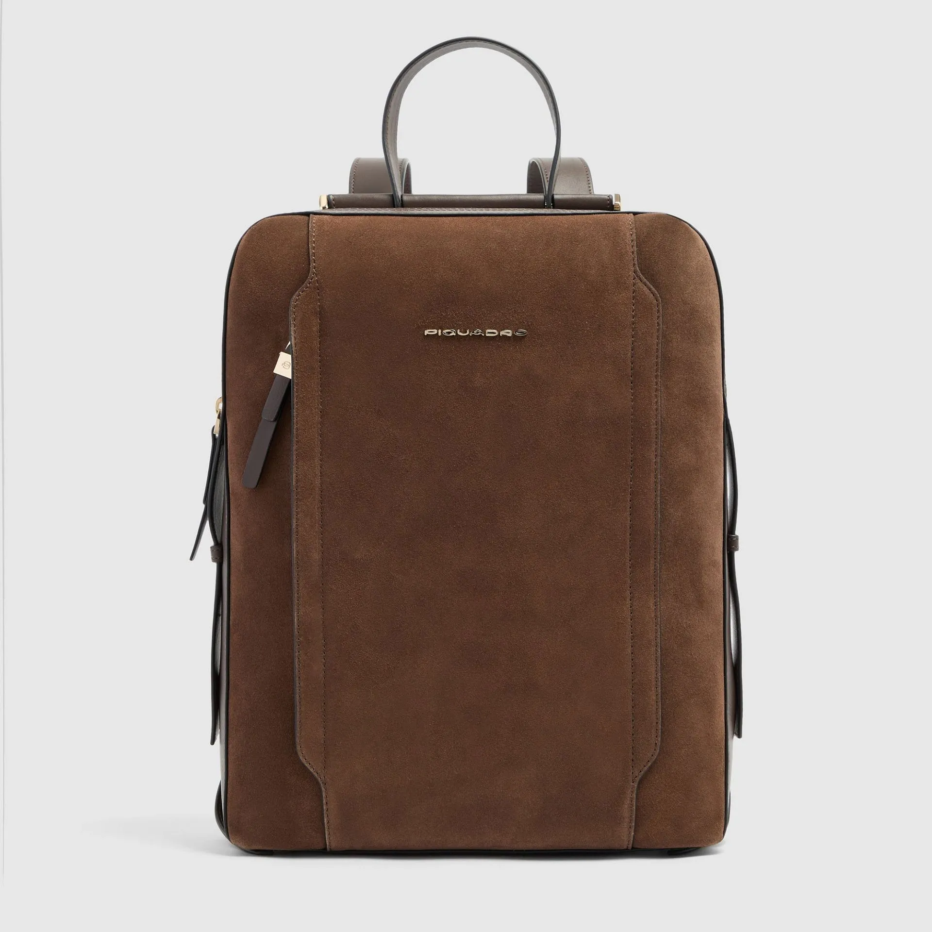 Женский кожаный рюкзак для ноутбука 14" Piquadro CA4576W92/MS, коричневый - noce scuro scamosciatophoto0
