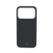 Magssory Aramid Frame Case for iPhone 17 Pro midnight