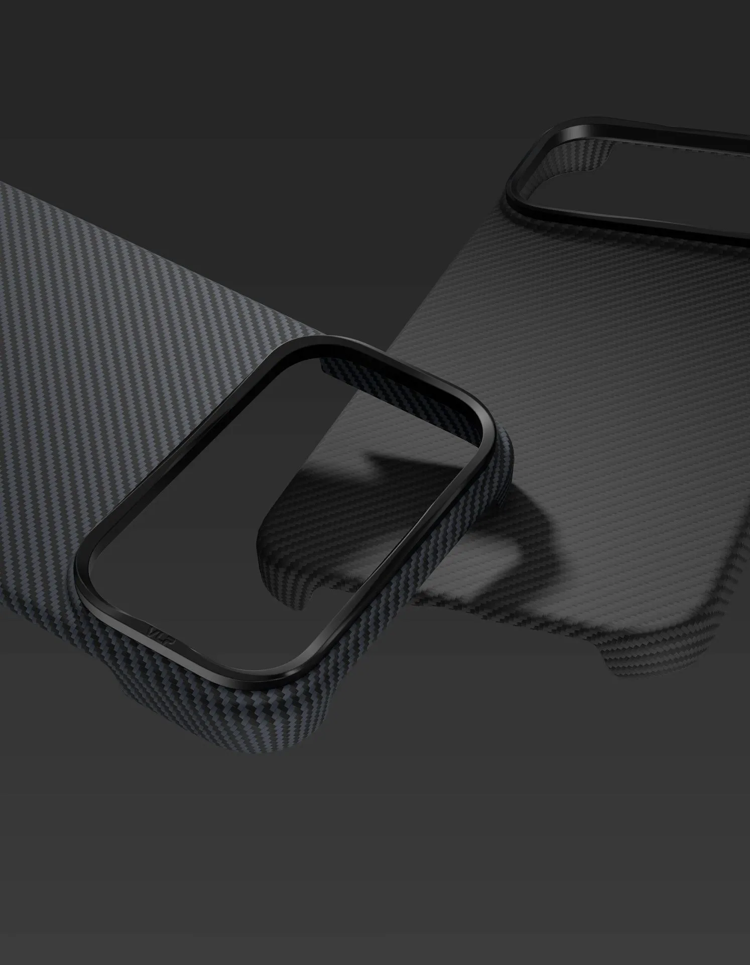 Чехол защитный VLP Kevlar Case с MagSafe для iPhone 18 Pro, синийphoto4