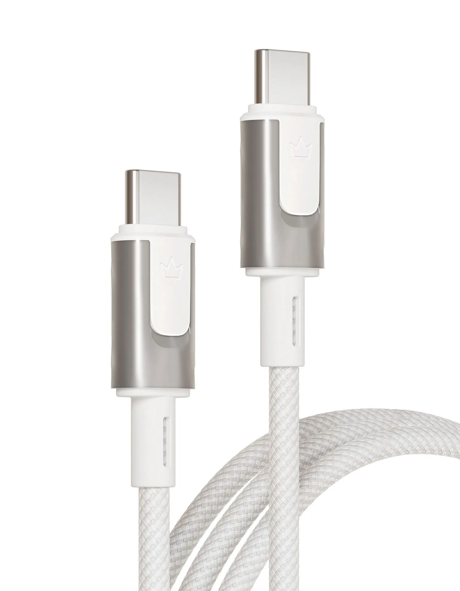 Дата-кабель VLP Force Line 100W USB-C + USB-C, 2.0m, белыйphoto0
