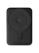 Аккумулятор внешний VLP Dual Magsafe PowerBank 5000 mAh, 3A, USB-C, черный