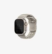 Ремешок UNIQ Alton для Apple Watch 49/46/45/44 мм, бежевый (Light Sand)