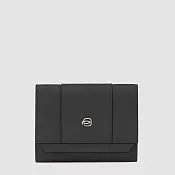 Женский кошелёк из кожи, 6 карт, RFID-защита Piquadro PD5216W92R/N, чёрный