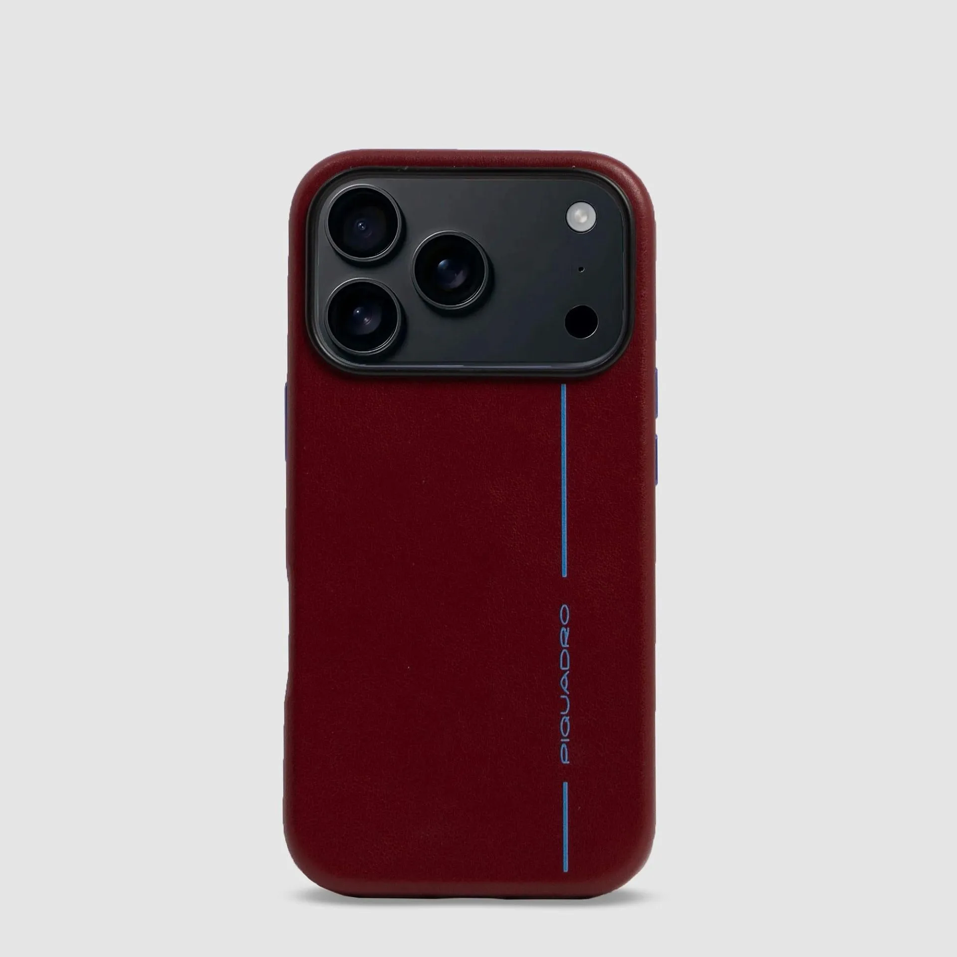 Кожаный чехол MagSafe для iPhone 17 Pro 6,3” Piquadro AC7104B2/R, красныйphoto0