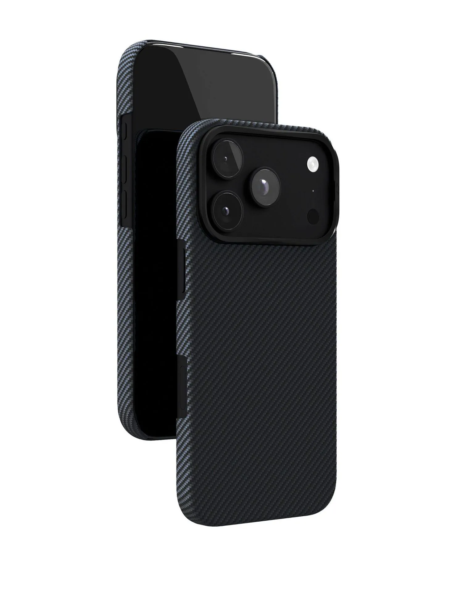 Чехол защитный VLP Kevlar Case с MagSafe для iPhone 18 Pro, синийphoto7