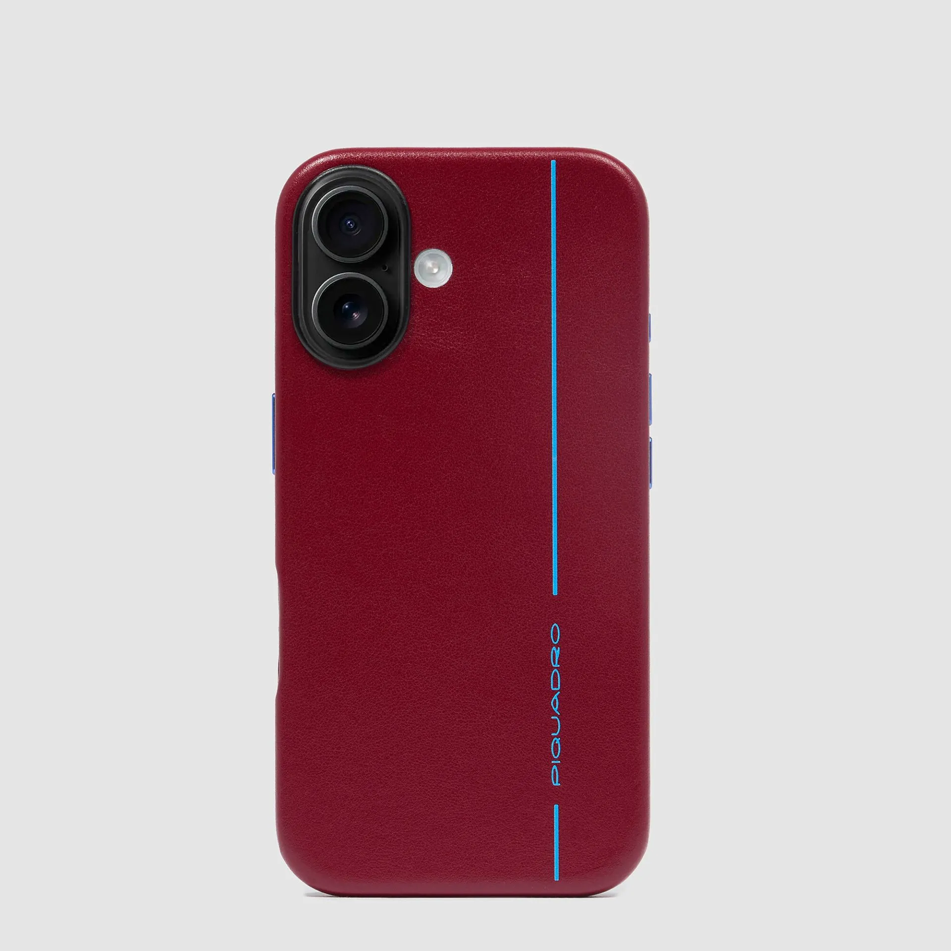 Кожаный чехол для iPhone 16 с MagSafe Piquadro AC6957B2/R, красныйphoto0