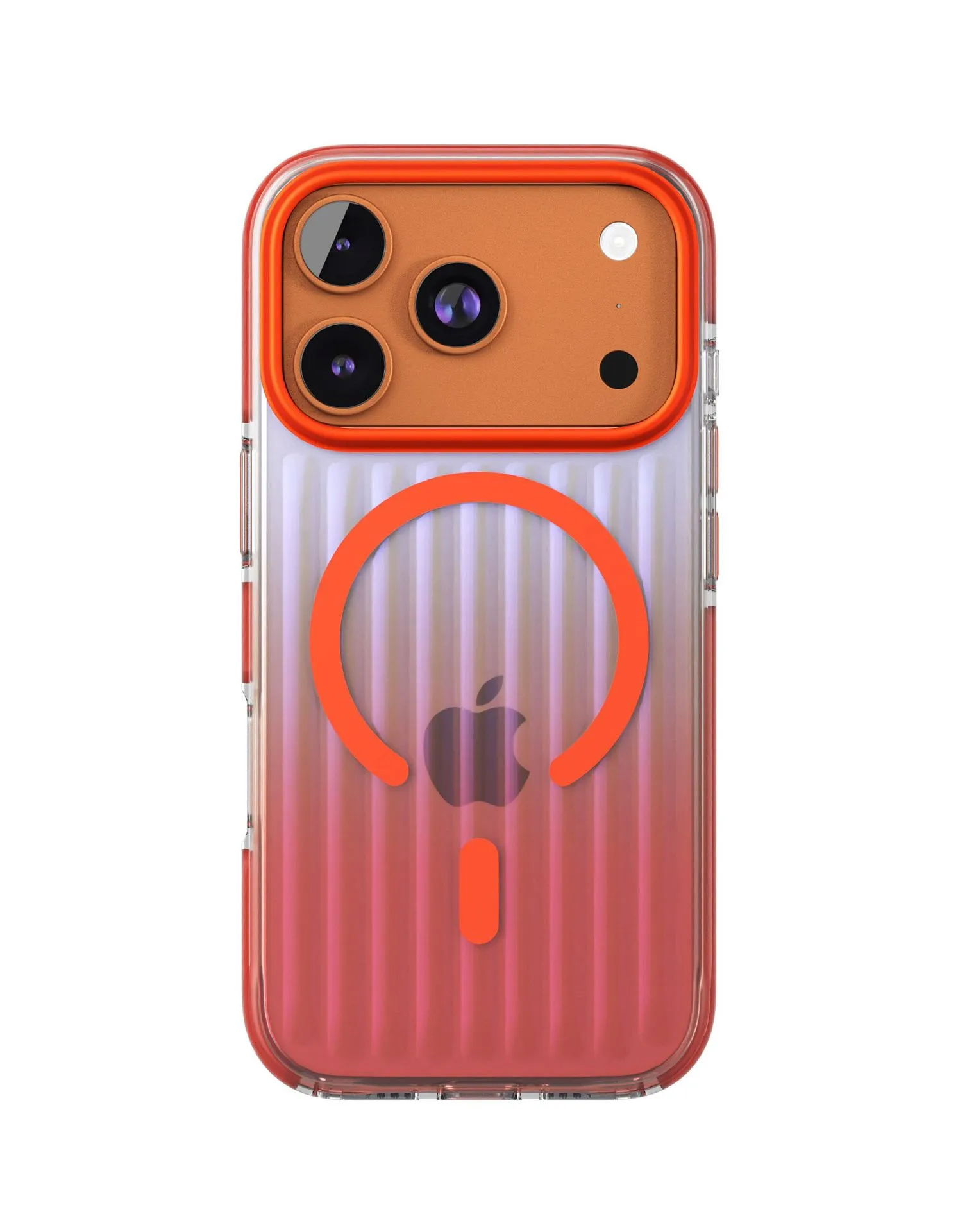 Чехол защитный VLP Pulse Case с MagSafe для iPhone 17 Pro, оранжевыйphoto0