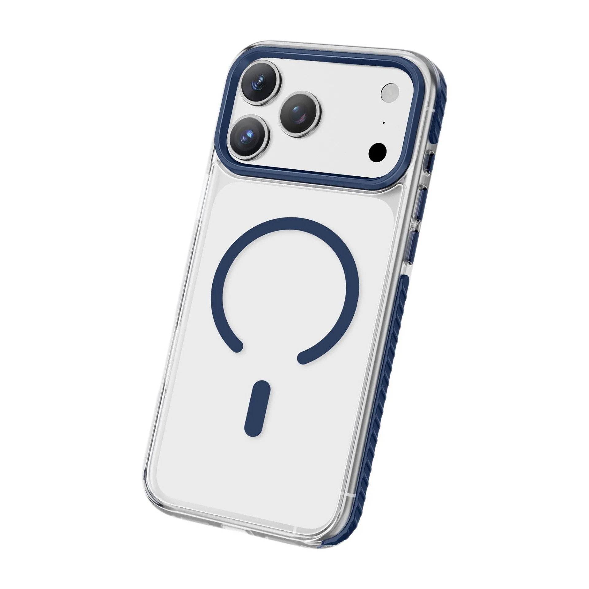 Чехол защитный KEEPHONE SHOCKSTAR для iPhone 17 Pro Max / iPhone 18 Pro Max, темно-синийphoto2