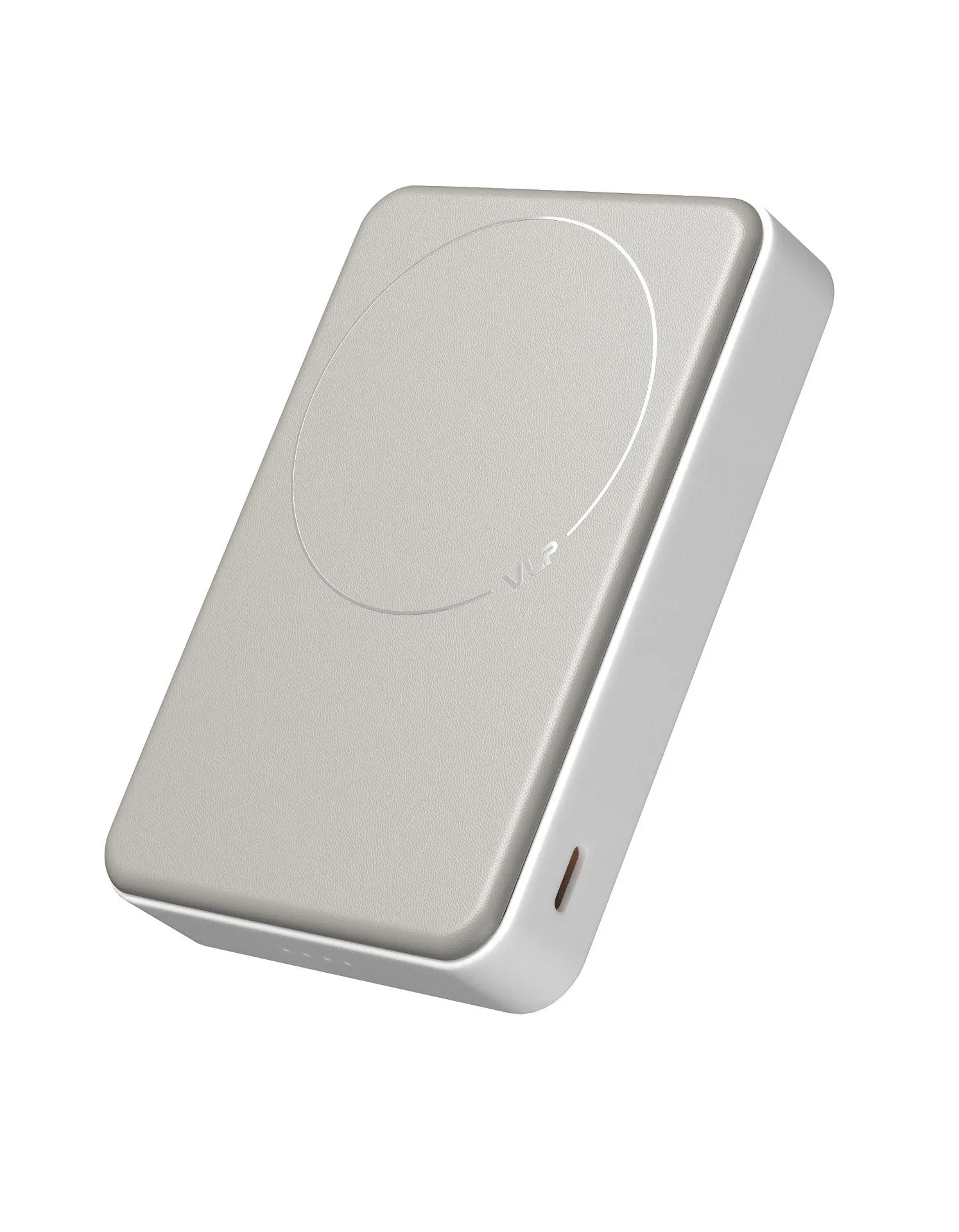 Аккумулятор внешний VLP Solid Energy 10000 mAh SSB, Qi2.2 30W, белыйphoto0