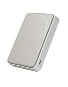 Аккумулятор внешний VLP Solid Energy 5000 mAh SSB, Qi2 20W, белый