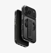 Чехол UNIQ Heldro Air для iPhone 18 Pro, серый (tinted smoke)