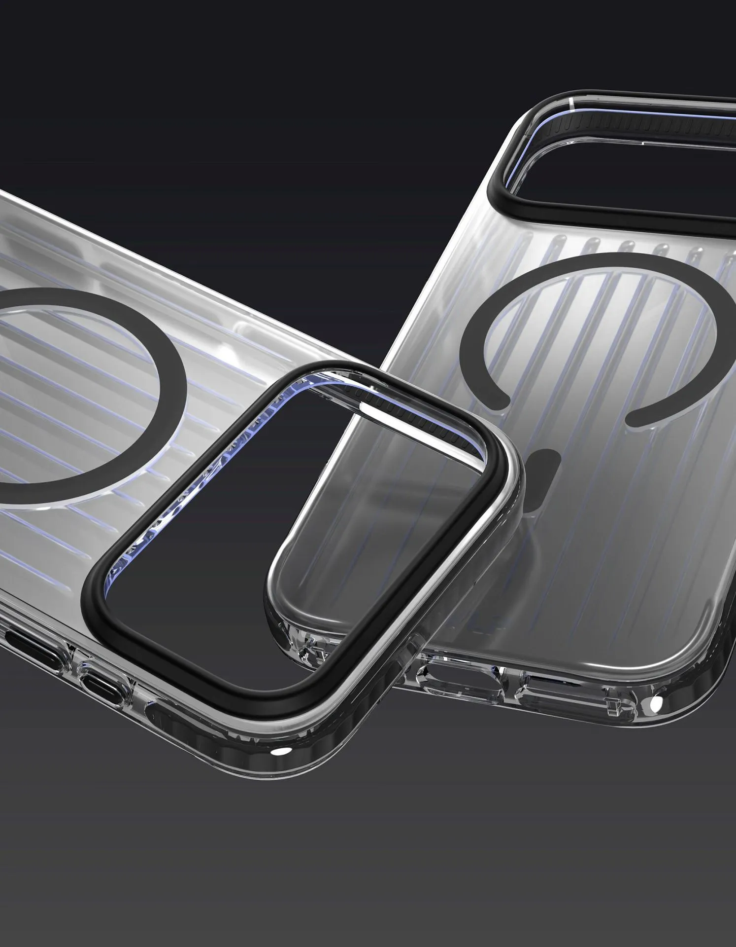 Чехол защитный VLP Pulse Case с MagSafe для iPhone 18 Pro, черныйphoto4