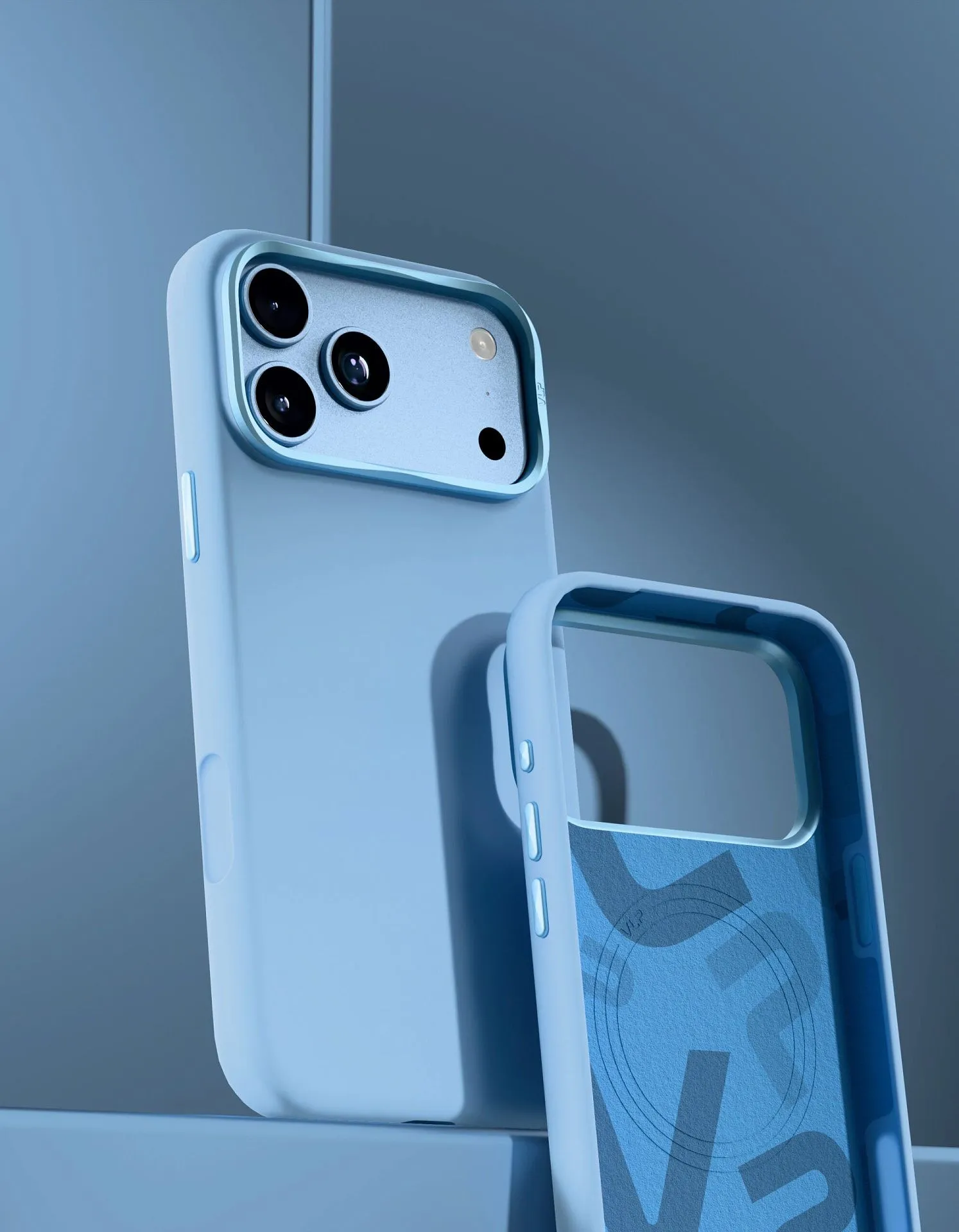 Чехол защитный VLP Aster Pro Case с MagSafe для iPhone 18 Pro Max, голубойphoto1
