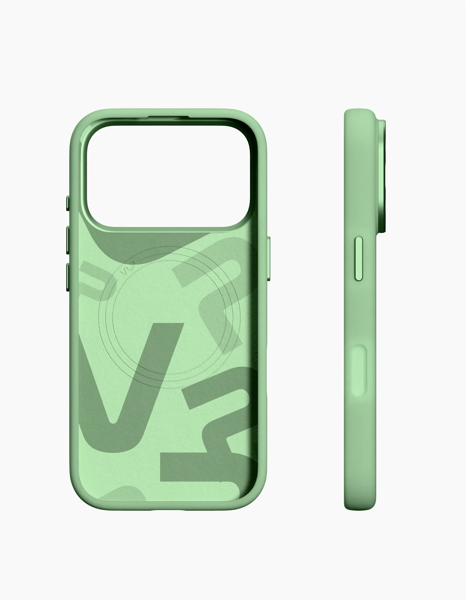 Чехол защитный VLP Aster Pro Case с MagSafe для iPhone 18 Pro, зеленыйphoto4