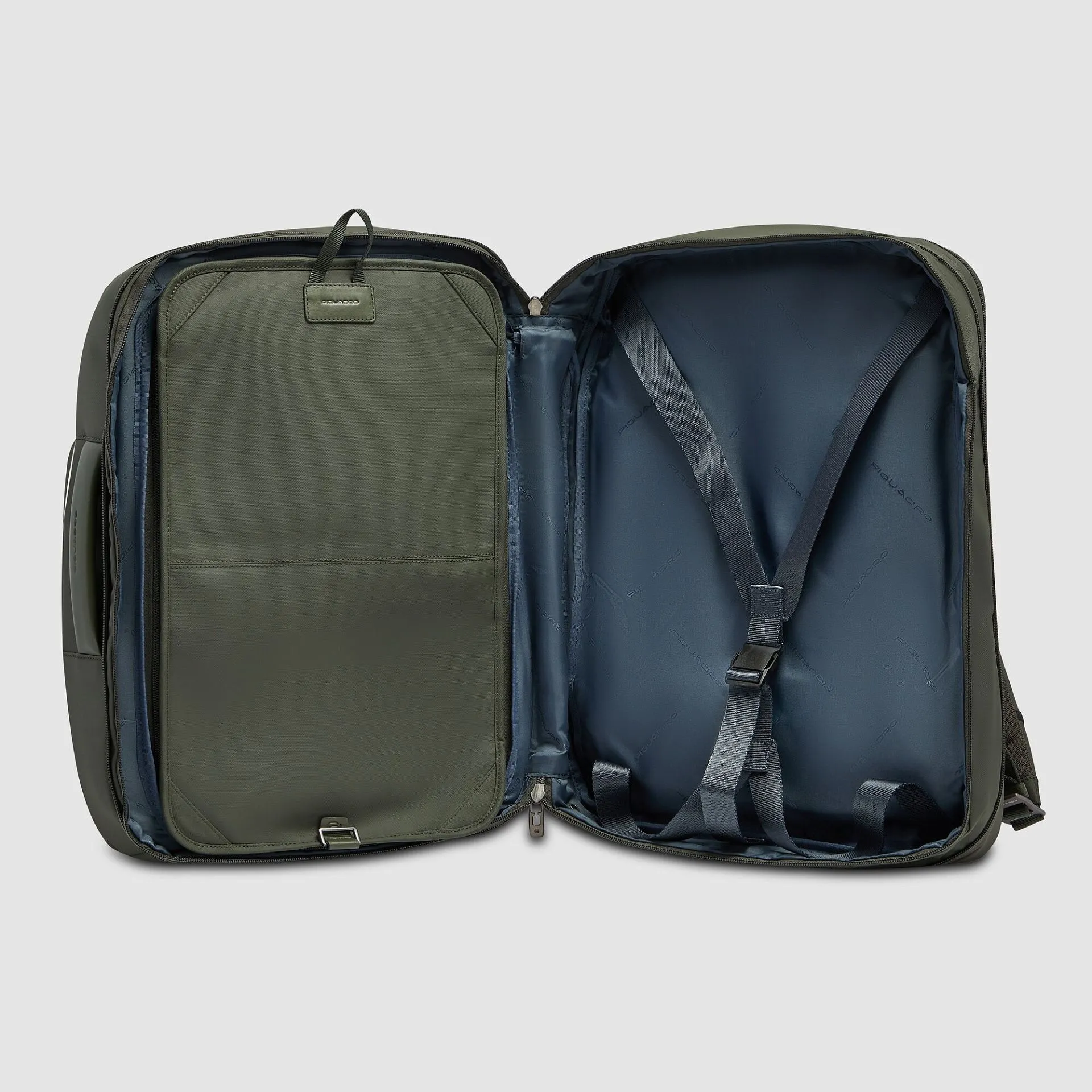 Рюкзак для ноутбука 17" со сканером отпечатка пальца Piquadro CA7405PQ6/VE, зелёныйphoto8