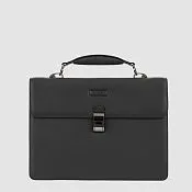 Кожаный портфель для ноутбука 14" Modus Speciale Piquadro CA1152MOS/N, чёрный
