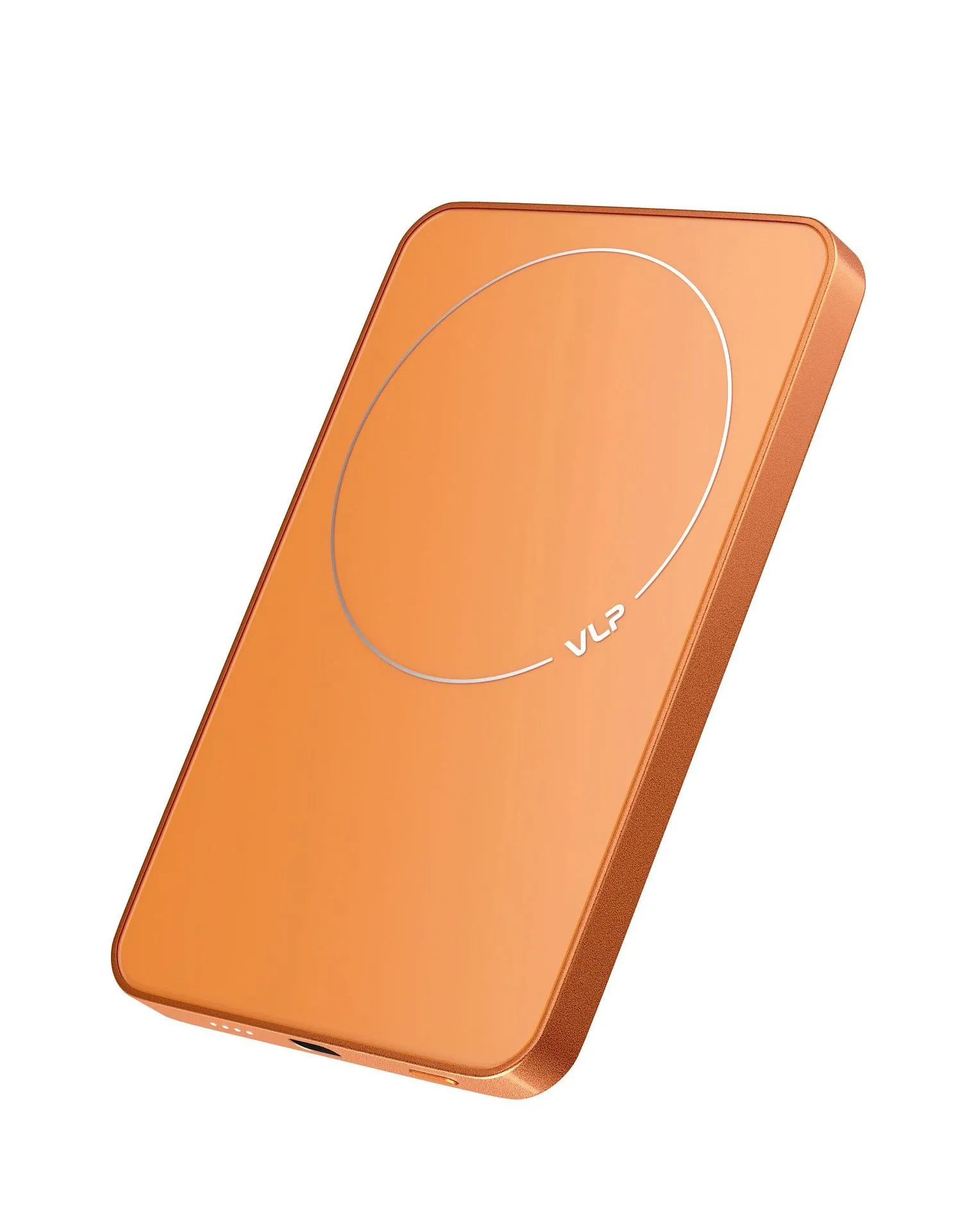 Аккумулятор внешний VLP Diamond Energy MagSafe, Qi2, 5000 mAh, 3A, USB-C, космический оранжевыйphoto0