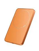 Аккумулятор внешний VLP Diamond Energy MagSafe, Qi2, 5000 mAh, 3A, USB-C, космический оранжевый