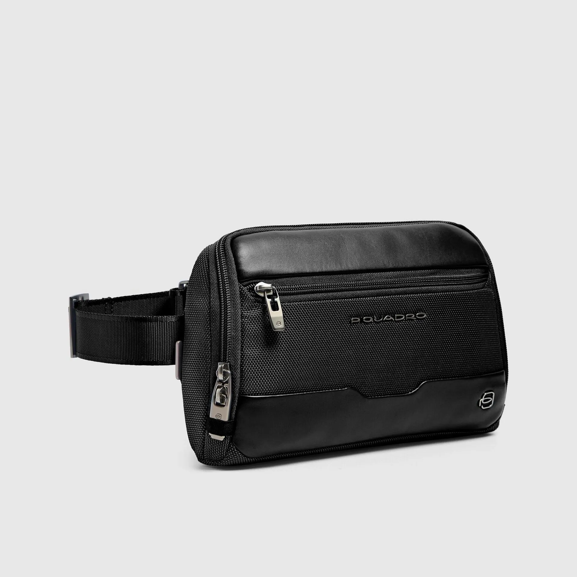 Поясная сумка мужская с RFID-защитой и карманом для очков Piquadro CA7409PQ6/N, чёрныйphoto1