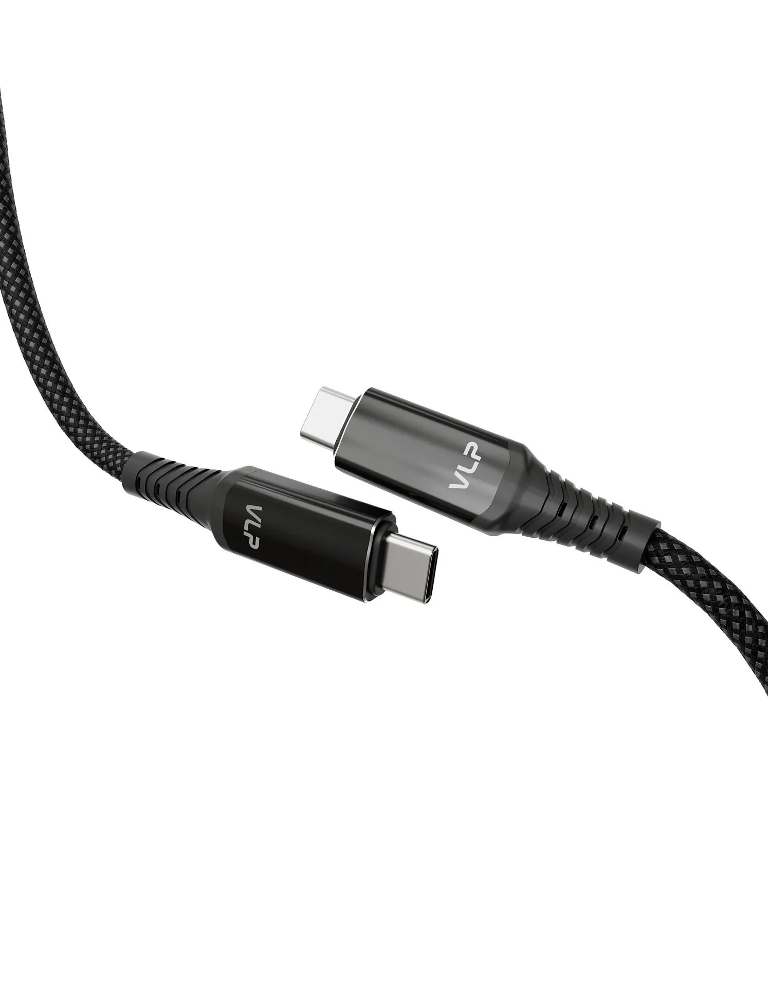 Дата-кабель VLP Thunder Cable USB C - USB C, 1м, черныйphoto1