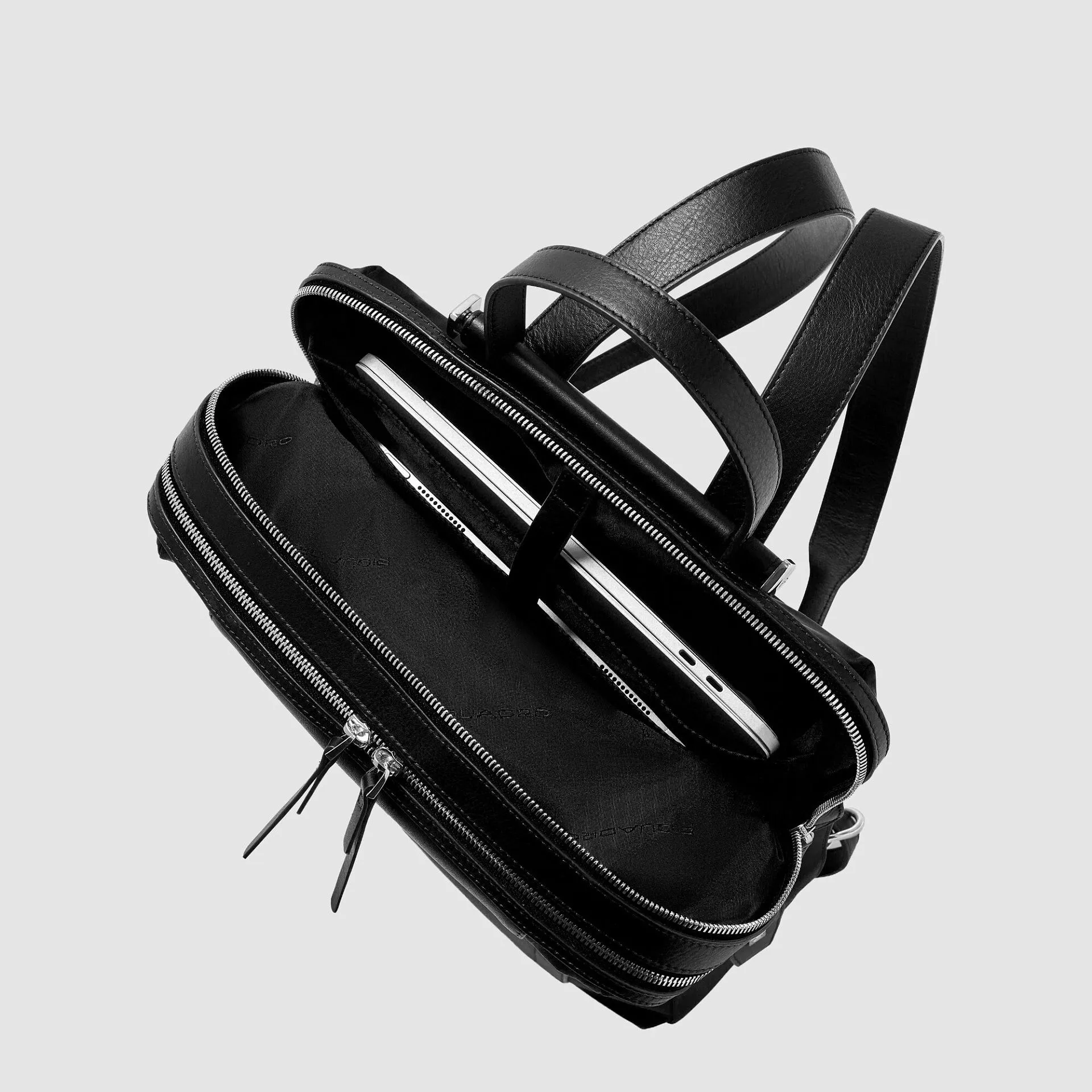 Женский рюкзак для ноутбука 15,6" с RFID-защитой Piquadro CA7042W92T/N, чёрныйphoto3