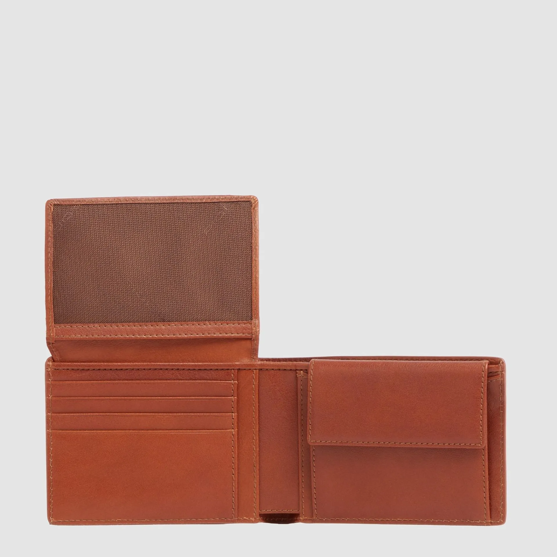 Мужское кожаное портмоне на 7 карт, RFID-защита Piquadro PU1392W143R/CU, коричневыйphoto3