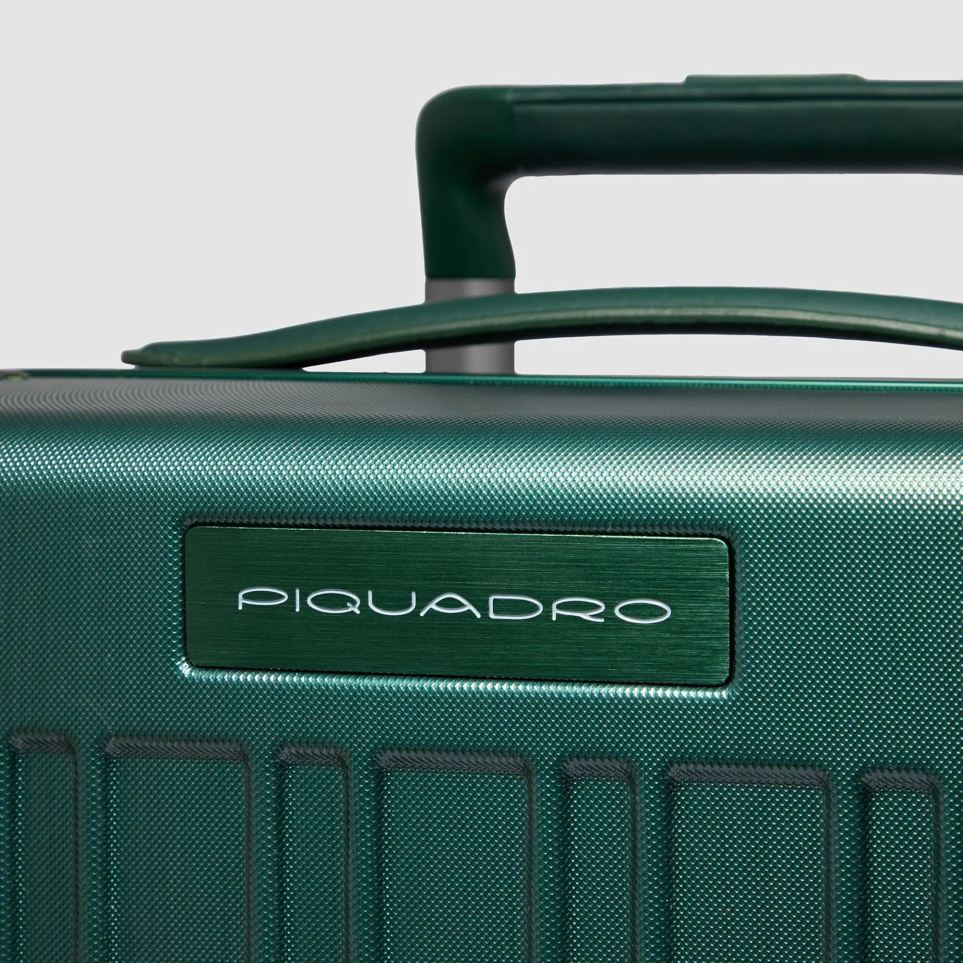 Чемодан для ручной клади из поликарбоната с замком TSA Piquadro BV4425PQLM/VES, зелёныйphoto4