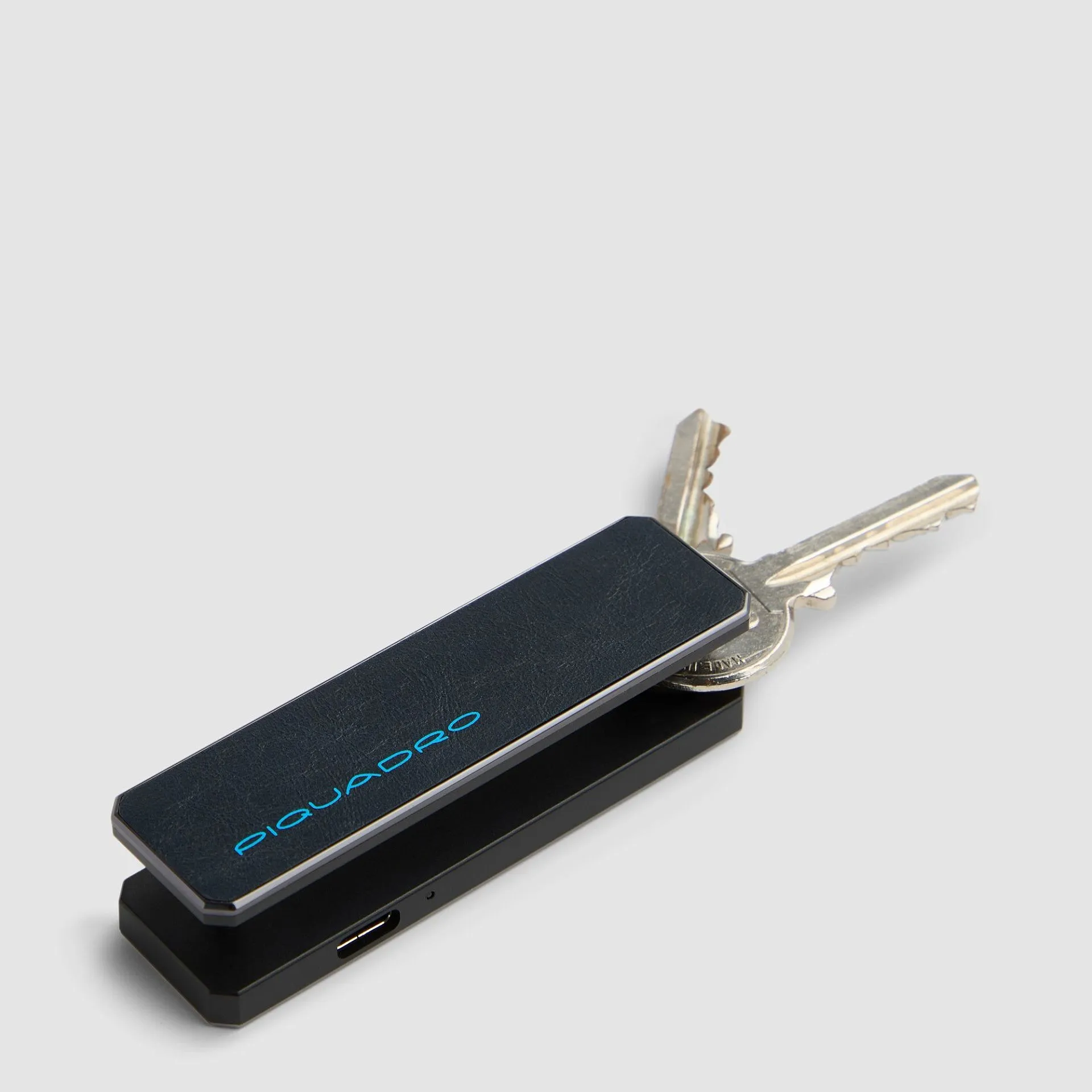 Кожаный брелок для ключей с трекером Find My Piquadro PC7287B2/BLU2, синийphoto2