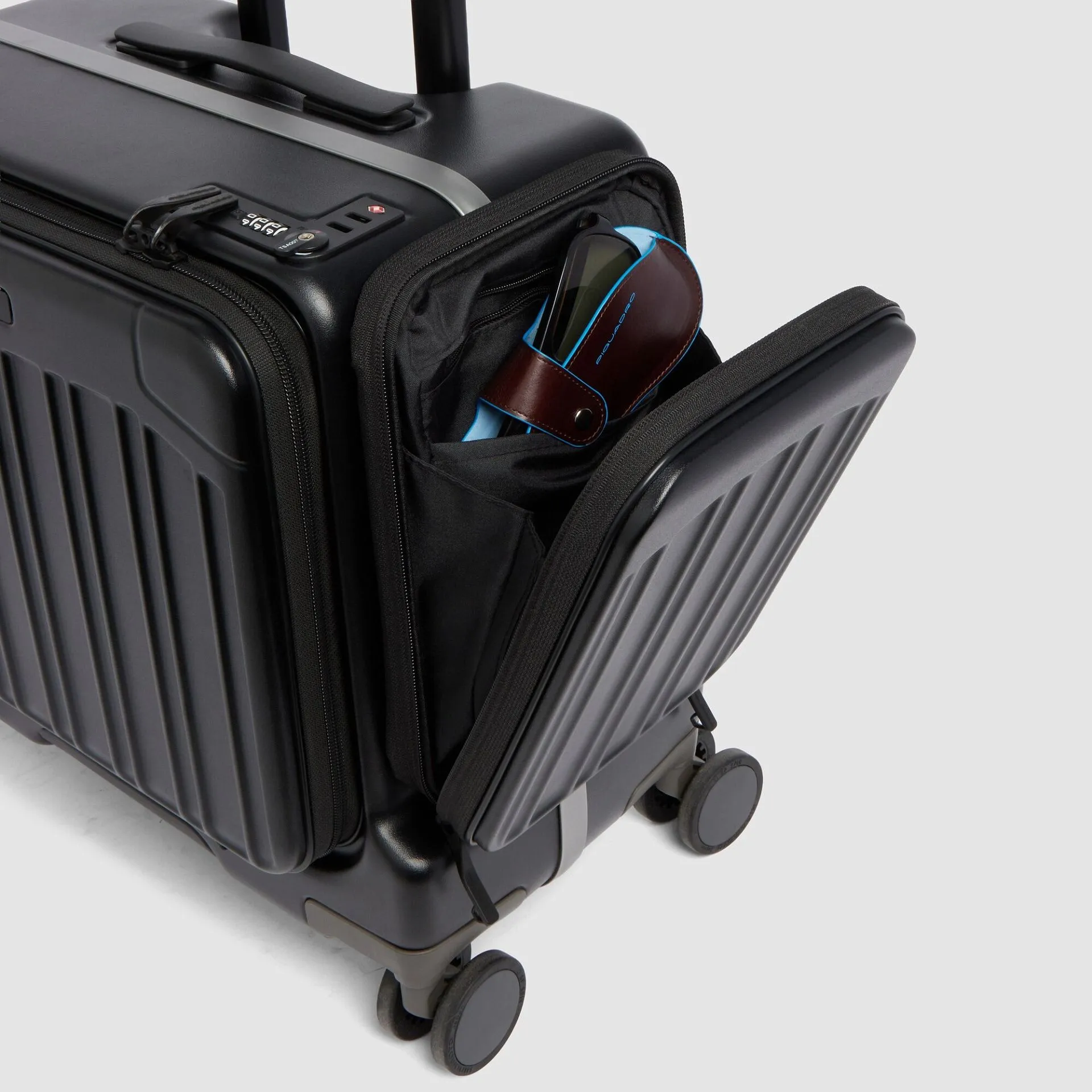 Кейс-пилот на колёсах для ноутбука 15,6" Piquadro BV7295PQL/NO, чёрныйphoto7