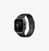 Ремешок UNIQ Fluo для Apple Watch 49/46/45/44/42/41/40 мм, черный (black)