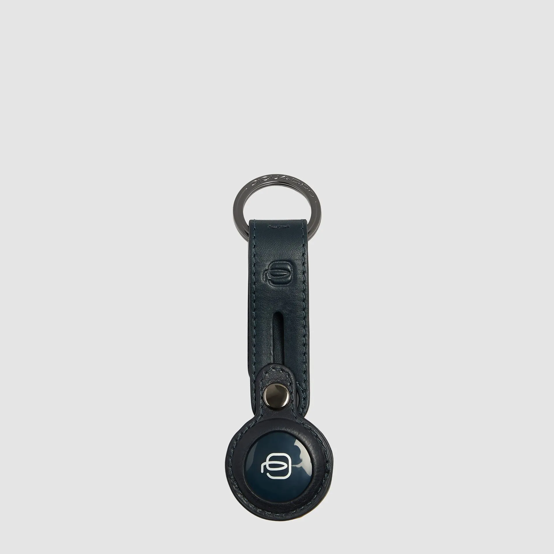 Кожаный брелок с отсеком для трекера AirTag Piquadro PC7050W149/BLU, синийphoto0