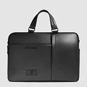 Кожаная сумка для ноутбука 15,6" и iPad 13" Piquadro CA6026W137/N, чёрный