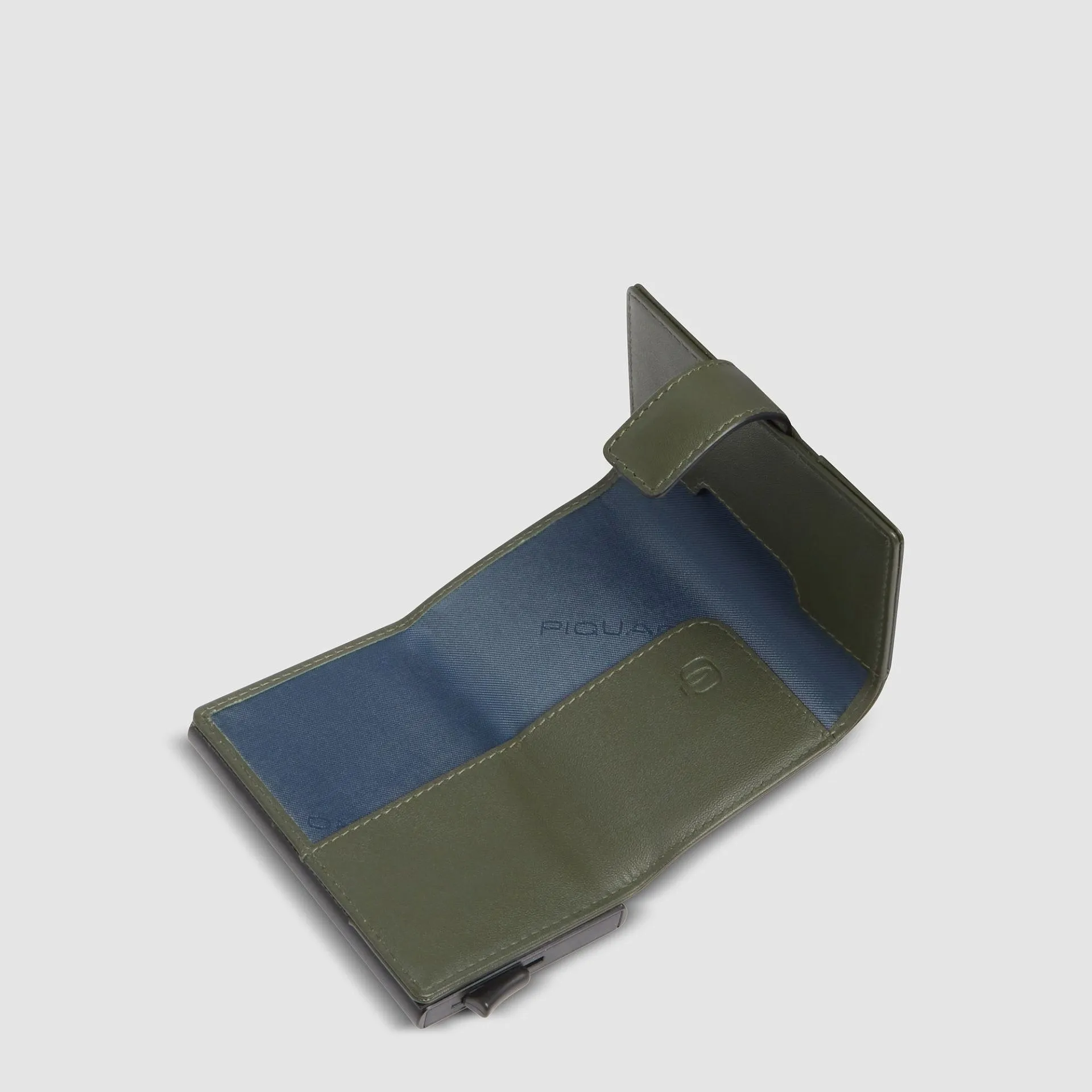 Картхолдер с автоматической подачей карт и RFID-защитой Piquadro PP5649W145R/VE, зелёныйphoto2