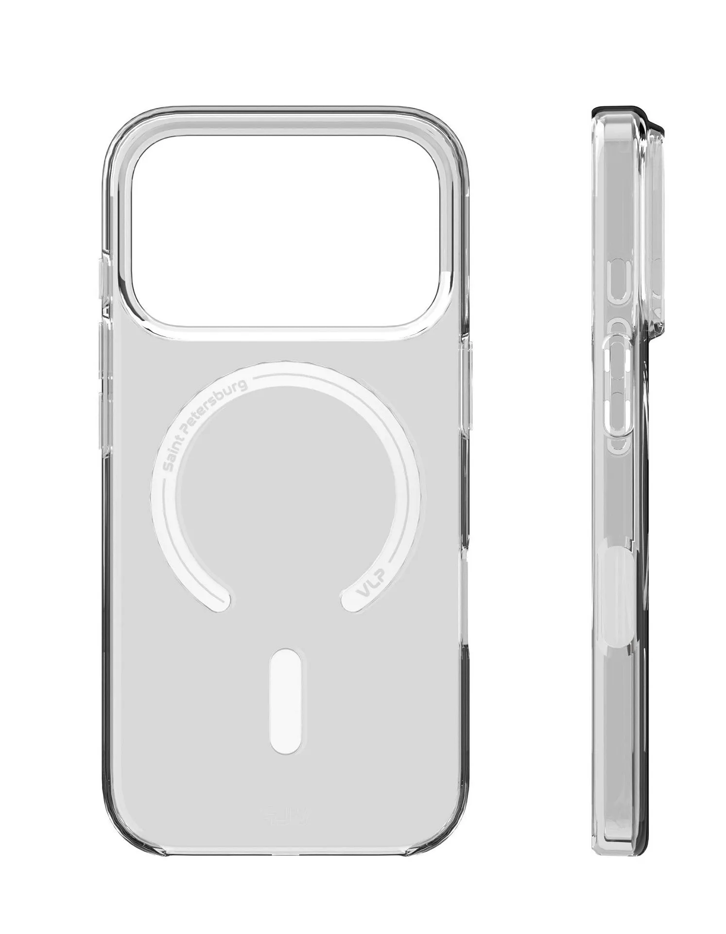 Чехол защитный VLP Puro Case с MagSafe для iPhone 17 Pro, прозрачныйphoto2
