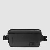 Мужская поясная сумка из кожи с защитой RFID Piquadro CA6204W137/N, чёрный
