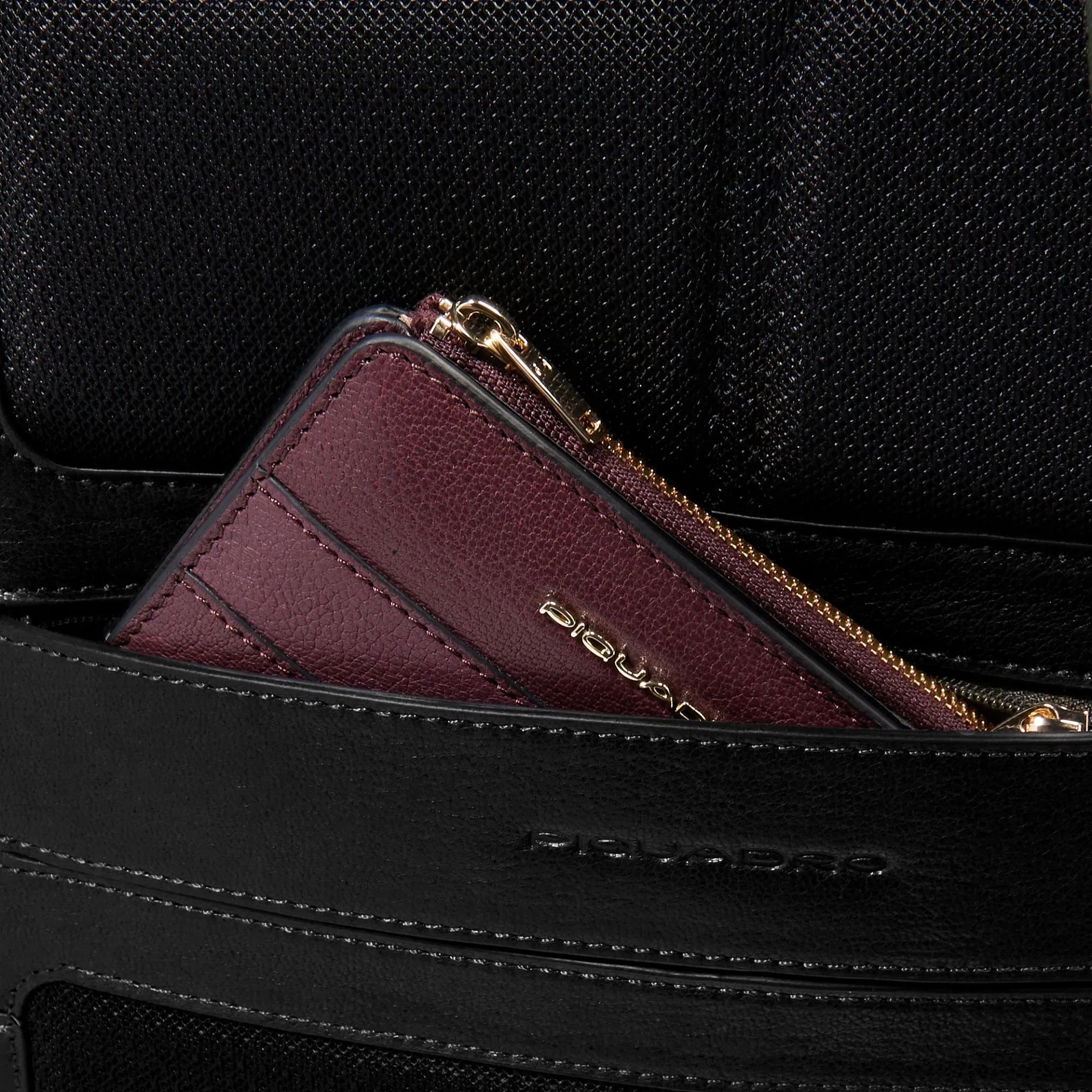 Женский кожаный рюкзак для ноутбука 14" Piquadro CA6772W140/N, чёрныйphoto4