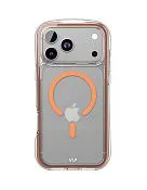 Чехол защитный VLP Bubble Case с MagSafe для iPhone 17 Pro Max, оранжевый