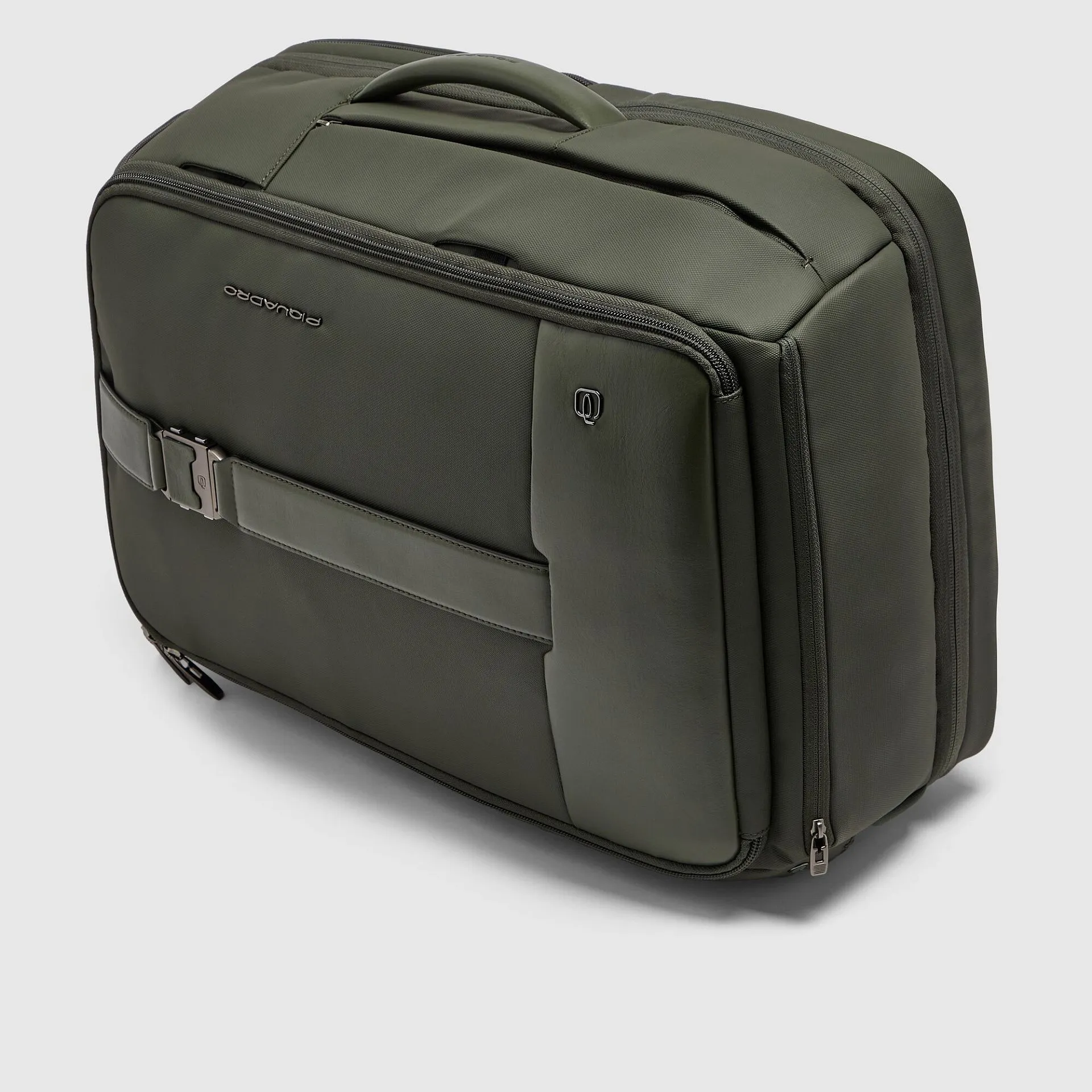 Рюкзак для ноутбука 17" со сканером отпечатка пальца Piquadro CA7405PQ6/VE, зелёныйphoto3