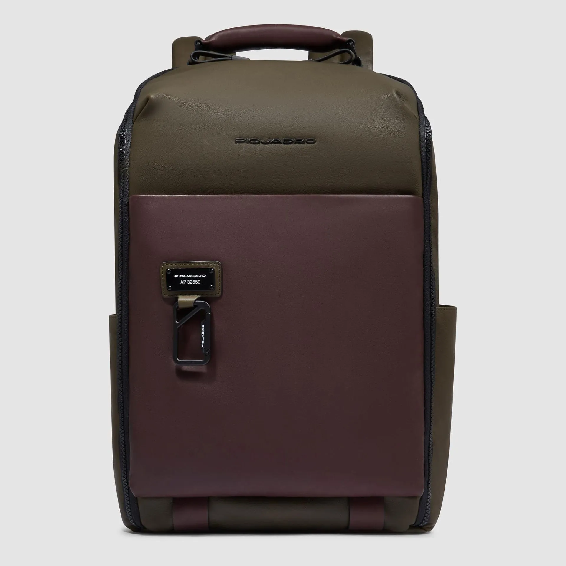 Кожаный рюкзак для ноутбука 15,6" Harper Piquadro CA6645AP/VETM, зелёныйphoto0