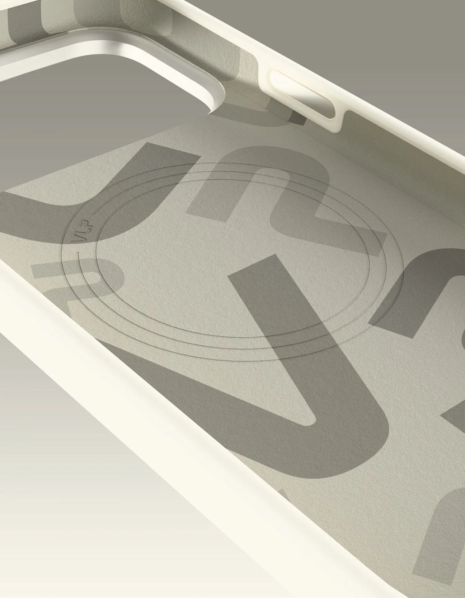 Чехол защитный VLP Aster Pro Case с MagSafe для iPhone 18 Pro, белыйphoto4